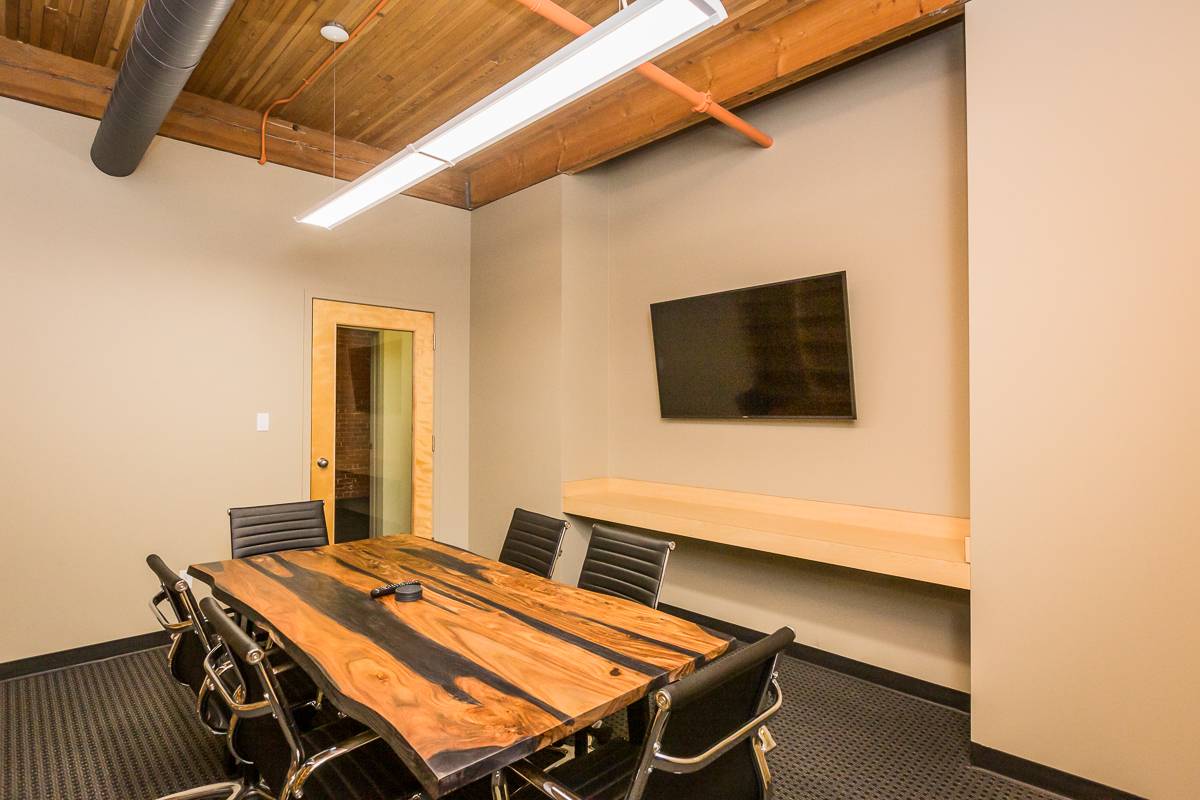 Modern office meeting room